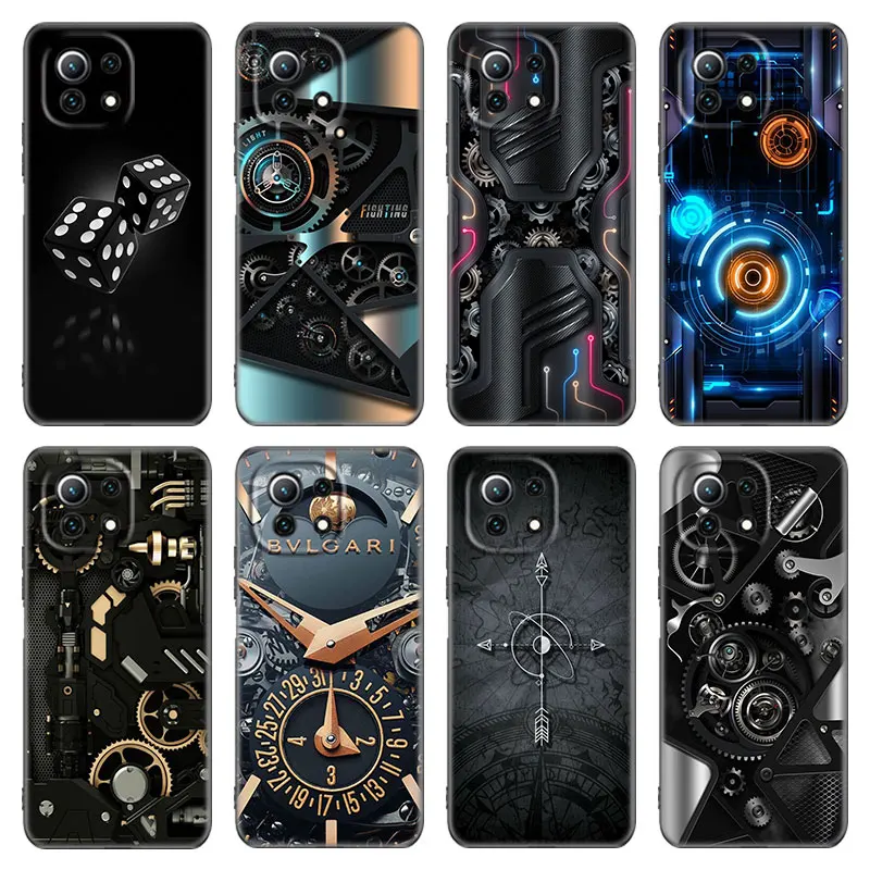 Классический механический чехол для часов с печатной платой телефона Xiaomi Mi POCO X3