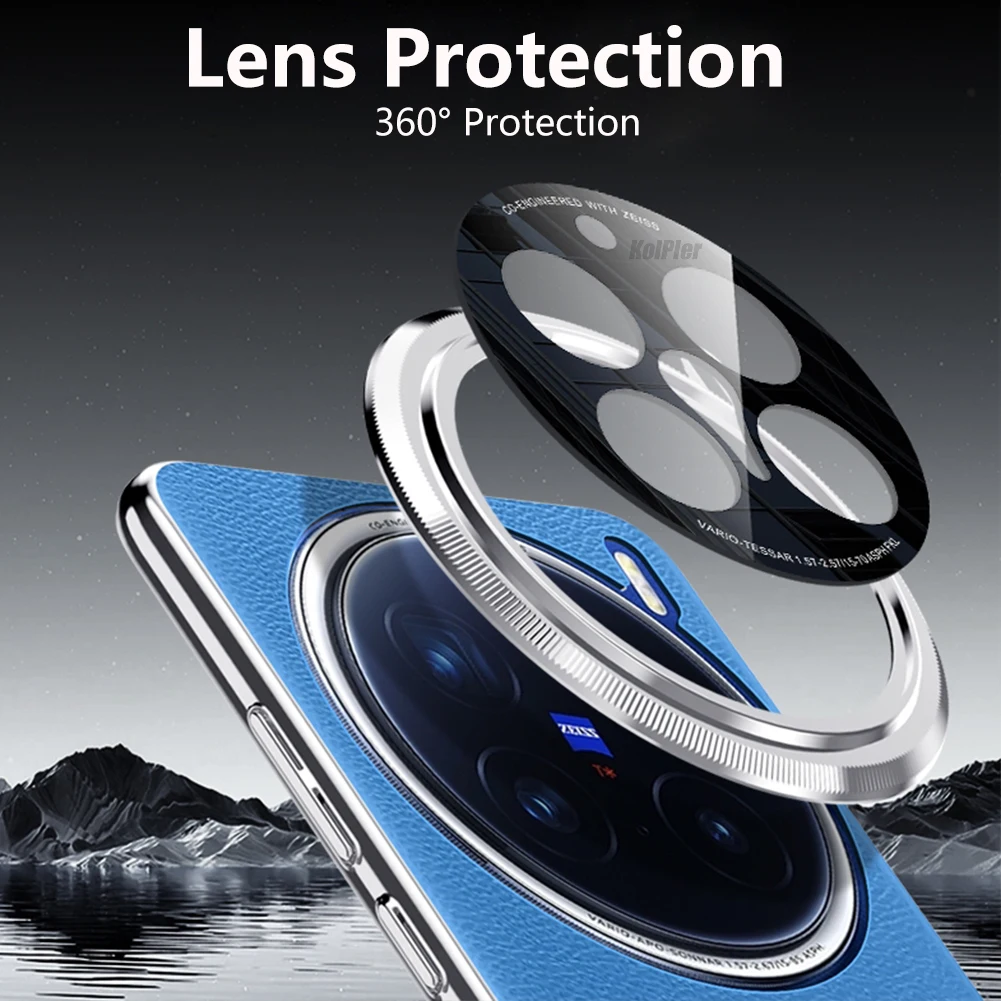 Оригинальный кожаный чехол для Vivo X200 Pro противоударный задний бампер X200Pro mini