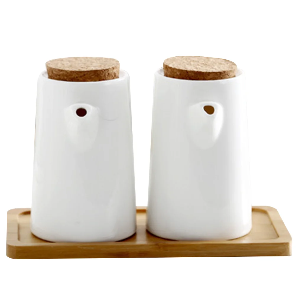 Керамический горшок для масла бутылка заправки соевый соус контейнер кухонный