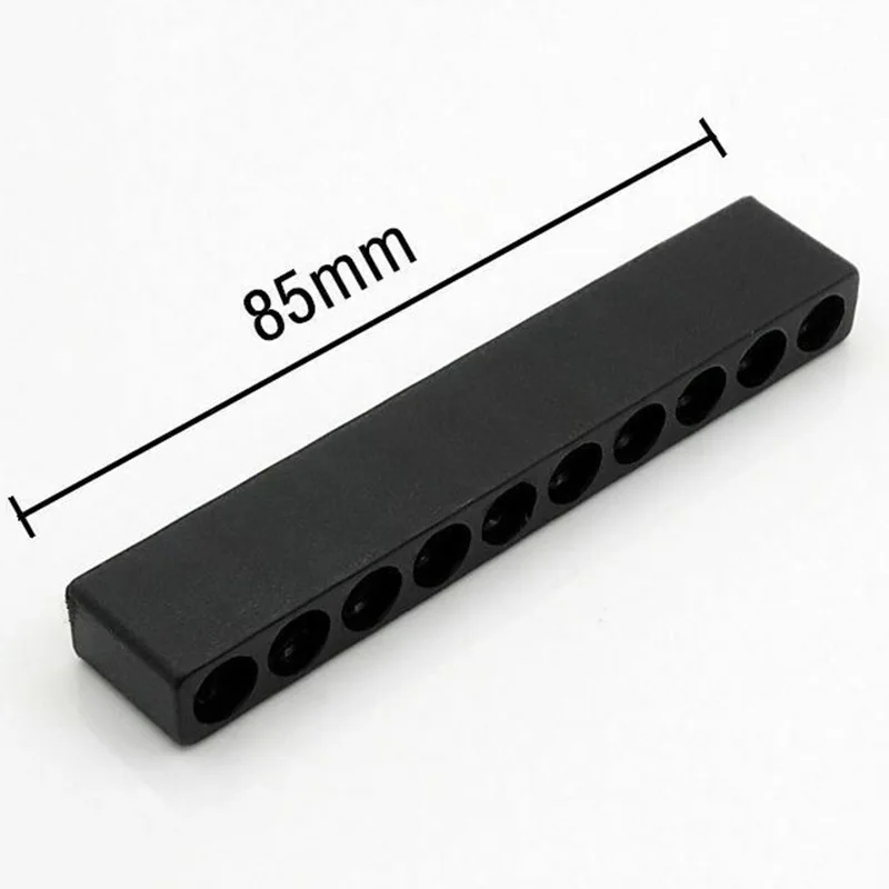 

Black Screwdriver bit holders Hex Organizer Plastic Shank Box Case Hand tools Head Storage Supplies 1/4" 10 Hole
