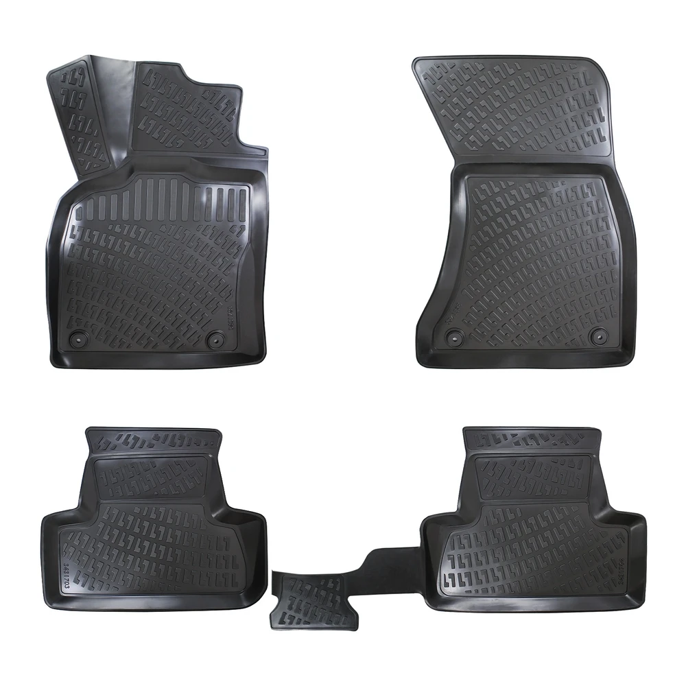 

Audi Q5 2015 Model 4D Rubber Set. Custom Floor Mats, Anti-Allergic, Odorless, Non-Slip Fixing Clips.