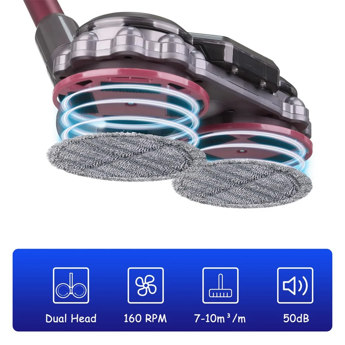 Напольная Швабра для V12 Slim/V10 электрический пылесос со съемным резервуаром воды и