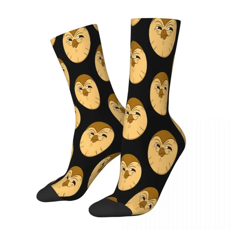 

The Owl House Mischievous Hooty Socks Male Mens Women Autumn Stockings Polyester