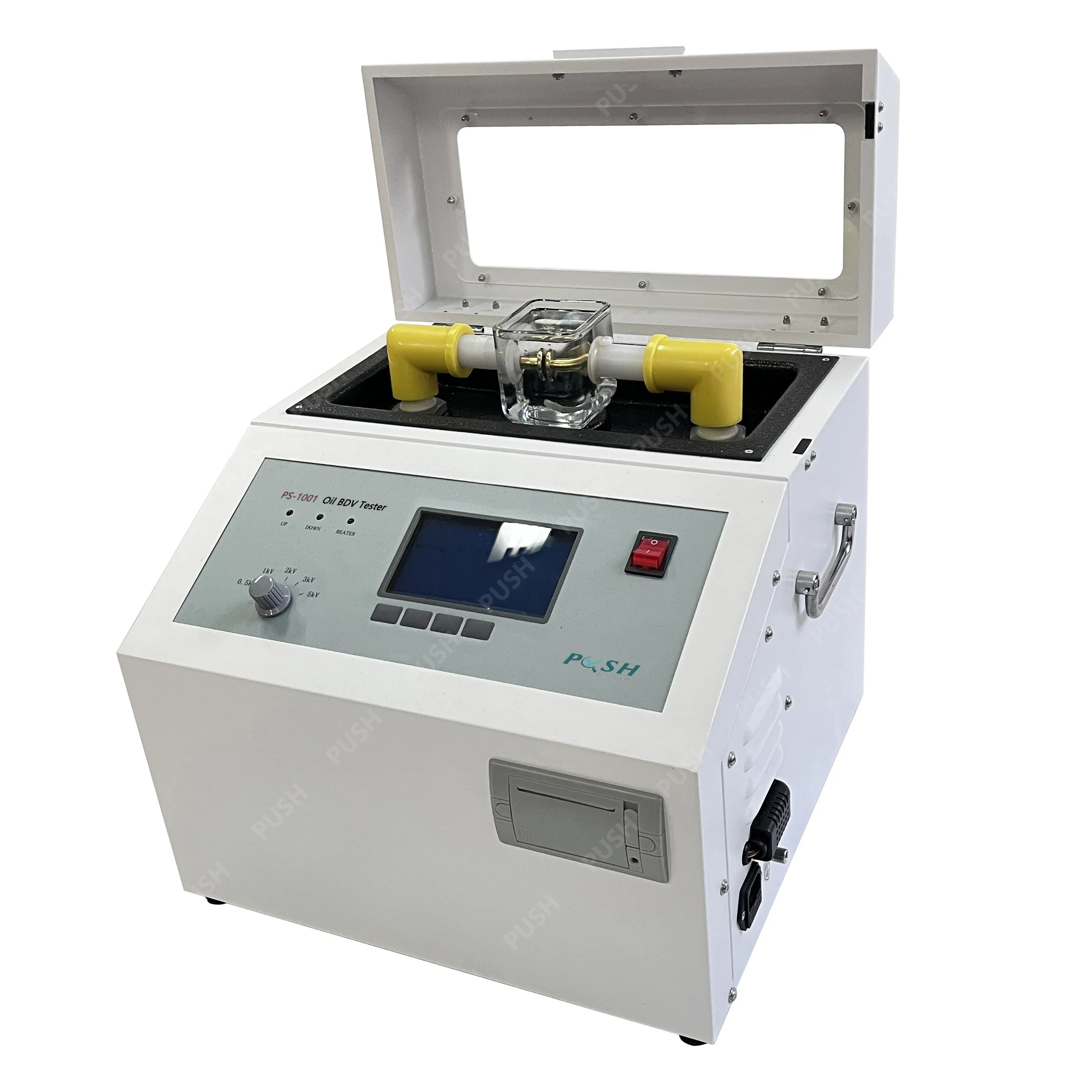 Электрический PUSH astm d1816 d877 Тестер напряжения для изоляции трансформатора bdv