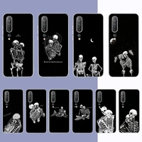 grim reaper skull skeleton phone case for samsung s21 a10 for redmi note 7 9 for huawei p30pro honor 8x 10i cover
