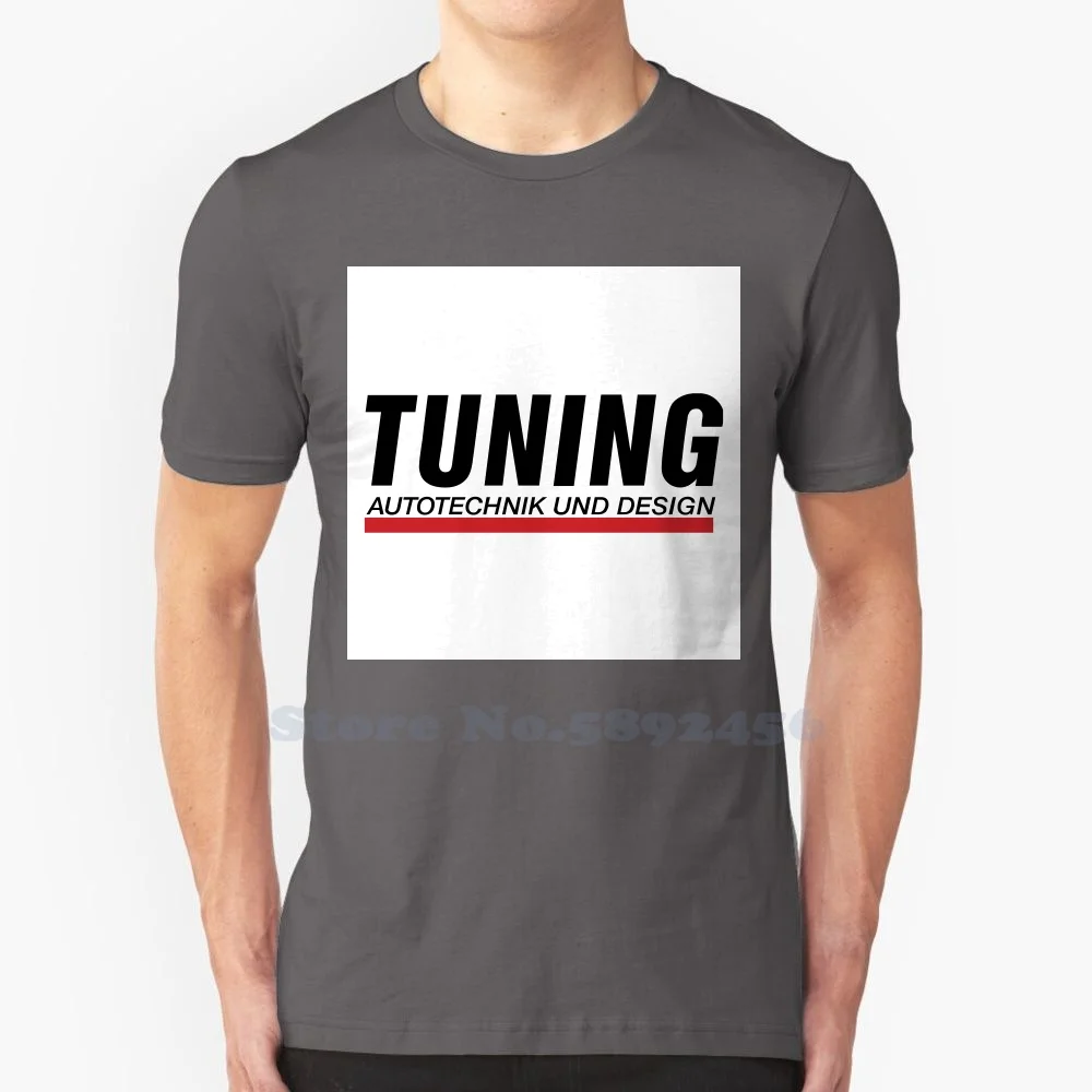 

Tuning Autotechnik und Design Logo Casual T Shirt Top Quality Graphic 100% Cotton Tees