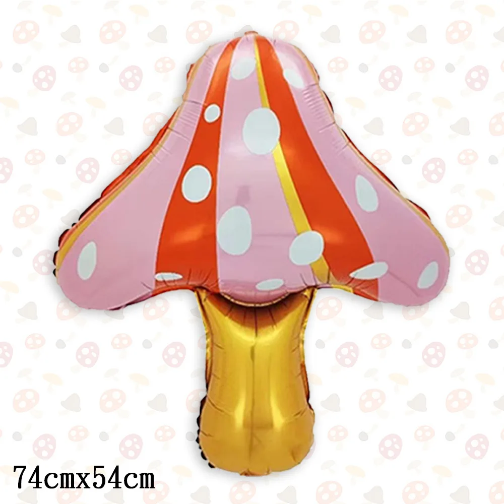 

Воздушный шар с рисунком гриба из фольги