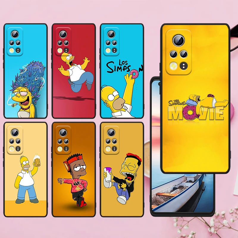 

Disney Cute The Simpsons For Honor Play 3E 10X 10i 10 9X 9C 9S 9A 9 8X 8A 7C 7S Black Soft Silicone Phone Case Funda Capa