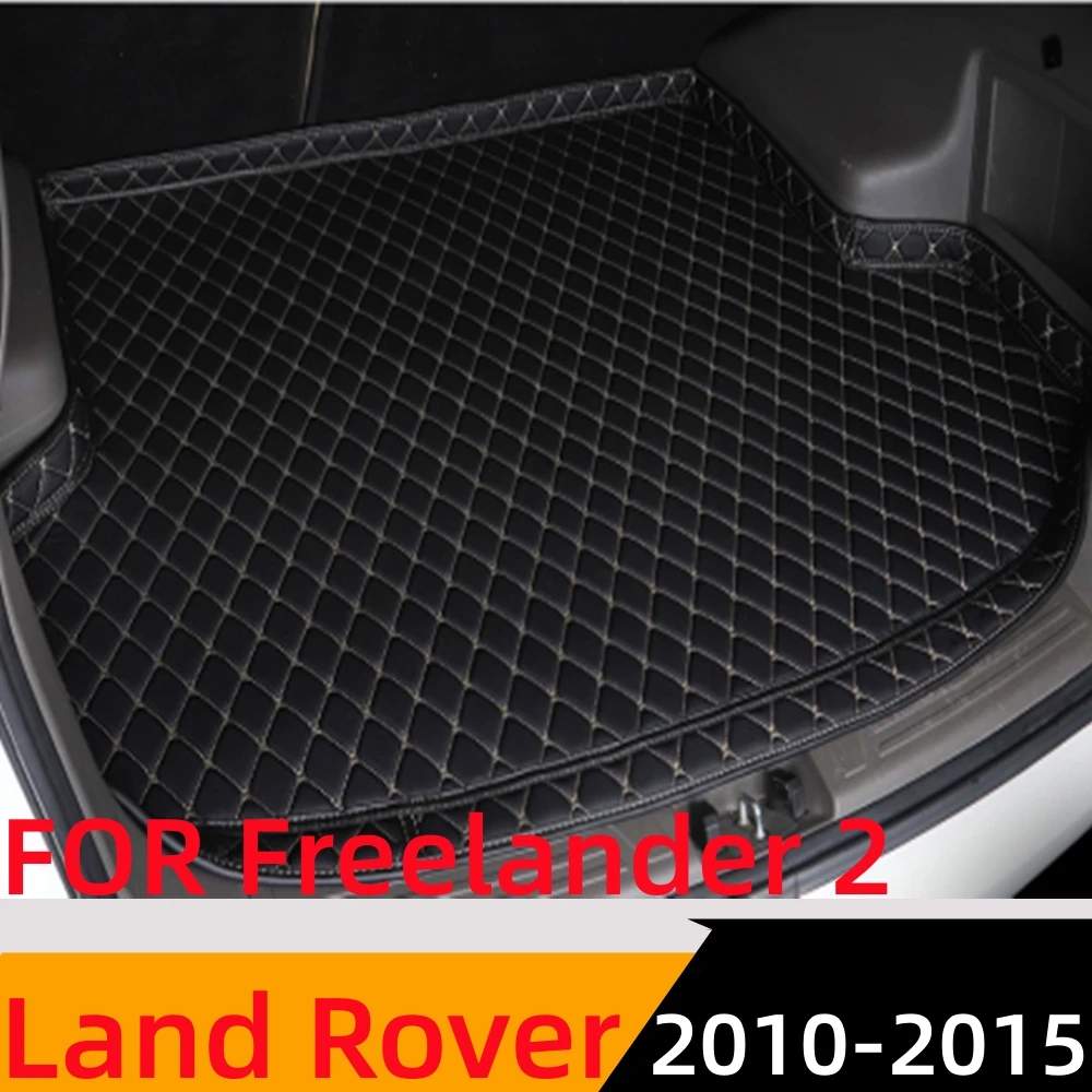 

Автомобильный коврик для багажника Sinjayer, всесезонный Автомобильный багажник, коврик для багажника, ковер, высокопрочный коврик для груза для Land Rover Freelander 2 2010-2015
