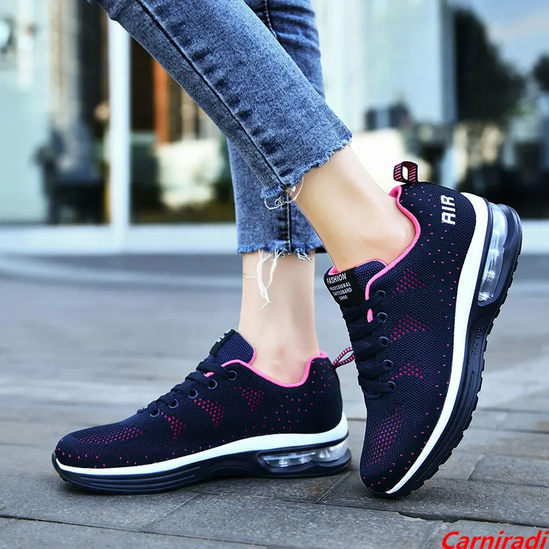 

Lightweight Cushioning Athletics Running Shoes Women High Quality Soft Casual Gym Sneakers Ladies Non-slip Sports Jogging Shoes