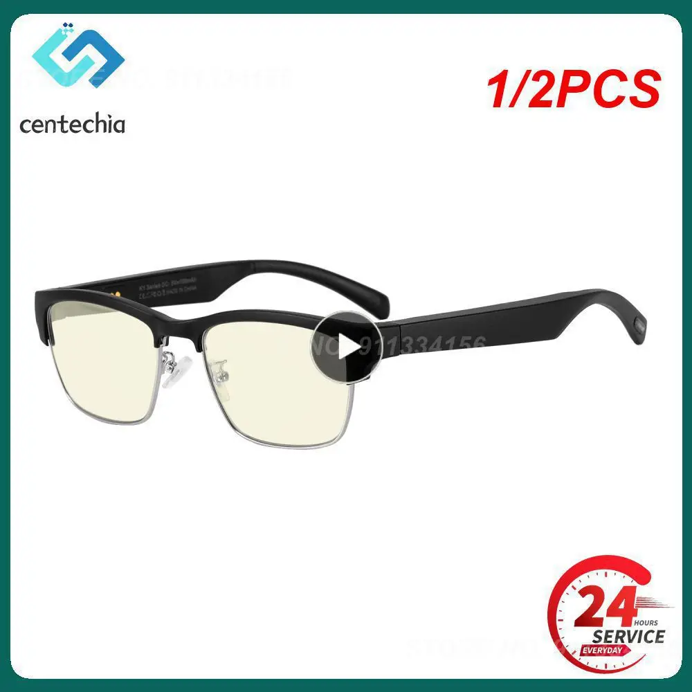 

1/2PCS For IOS Smart Sunglasses Touch Control Handsfree Music-Call Driving Glasses Sport Stereo