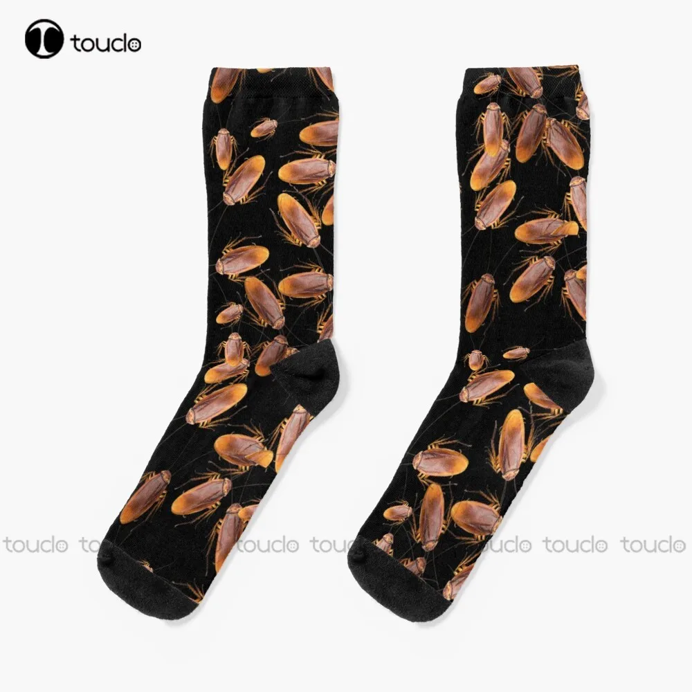 Cockroach Infestation Socks Halloween Girls Crew Socks Unisex Adult Teen Youth Socks Comfortable Best Girls Sports Funny Gift