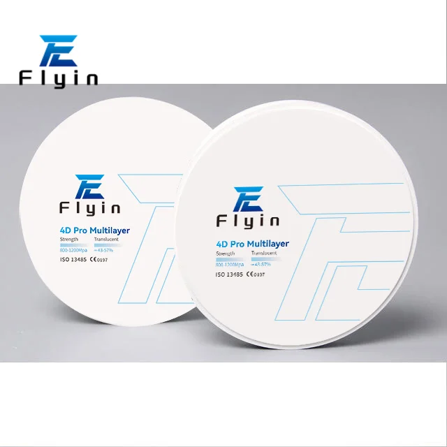 FLYIN Denture Cad Cam Стоматологический циркониевый блок Стоматологические материалы
