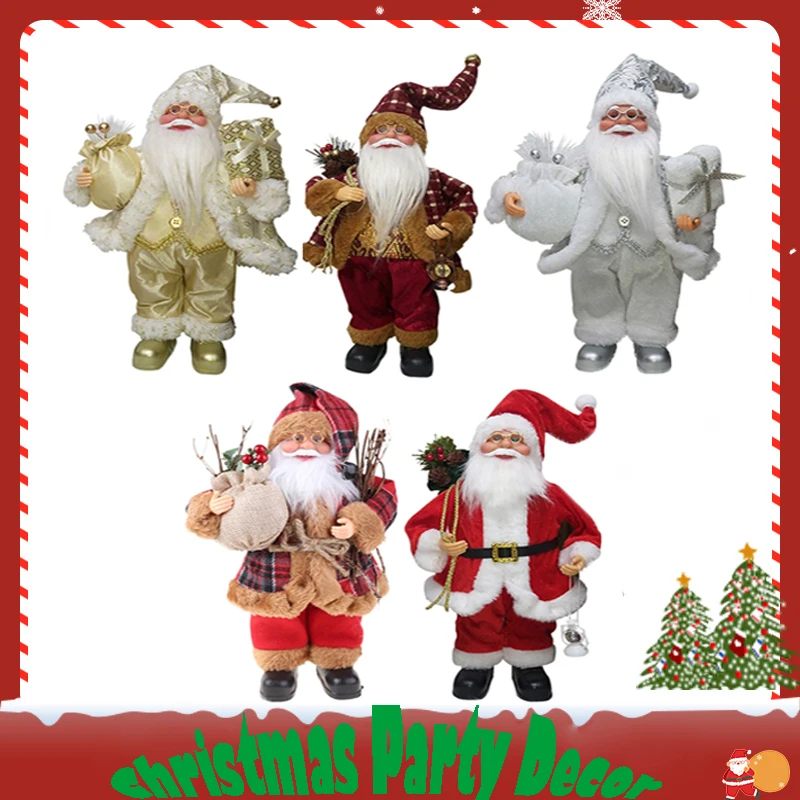 

Новинка, стоячий стоп подарков 17 дюймов, Рождественская Фигурка Санта Клауса, подруги, вечерние