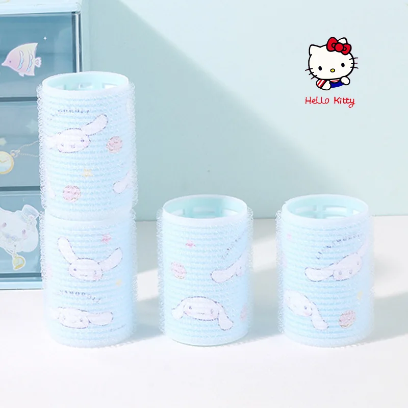 4 шт./набор бигуди для волос на липучке