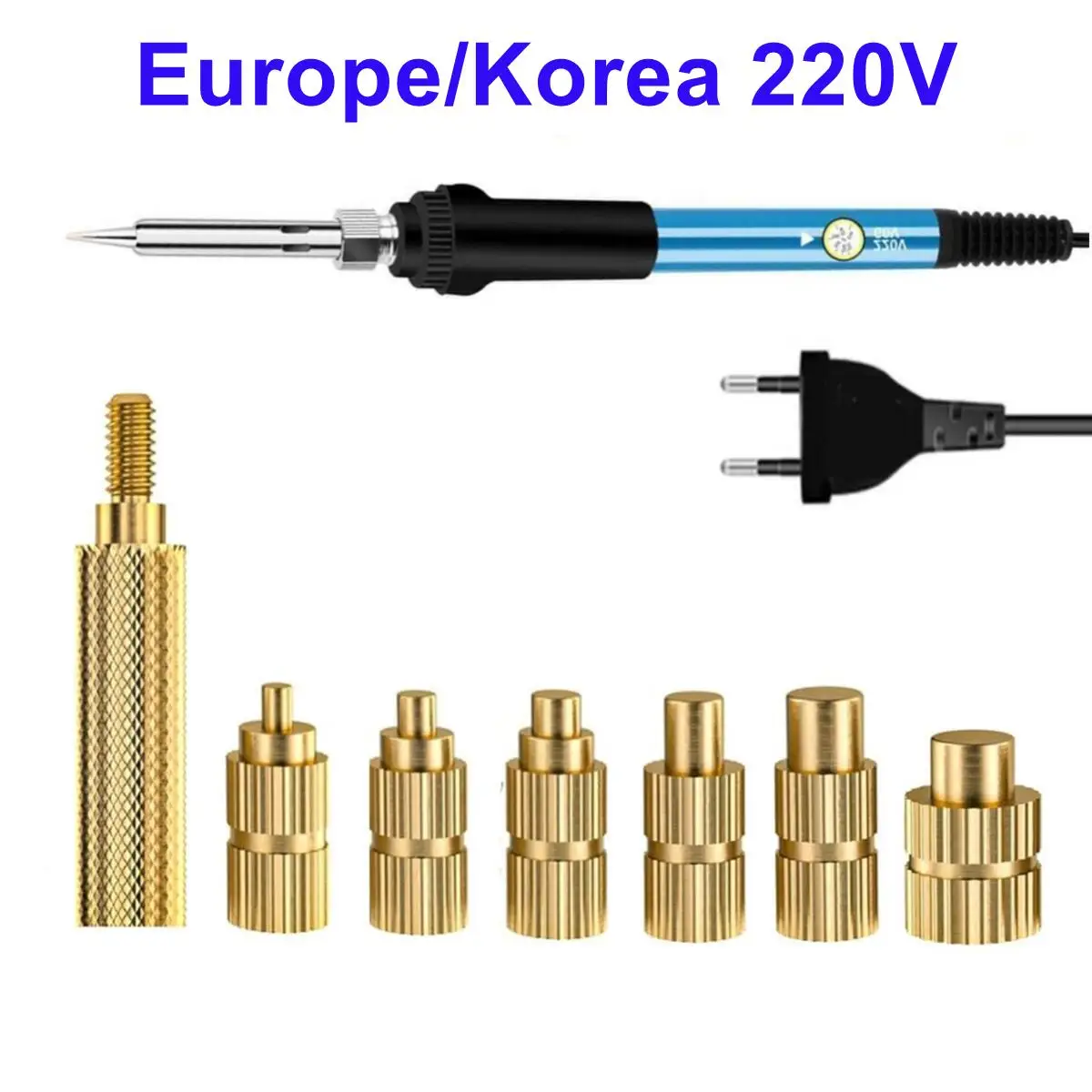 

Нагревательные вставки из латуни для паяльника M2-M6