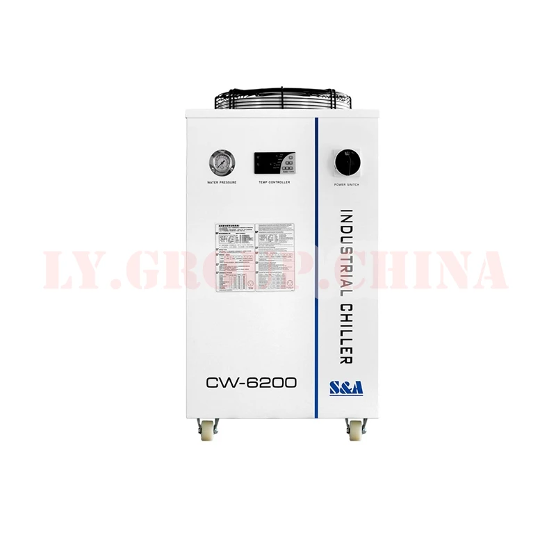 Охлаждающий охладитель с воздушным охлаждением серии S &amp A CW-6200 для лазерной