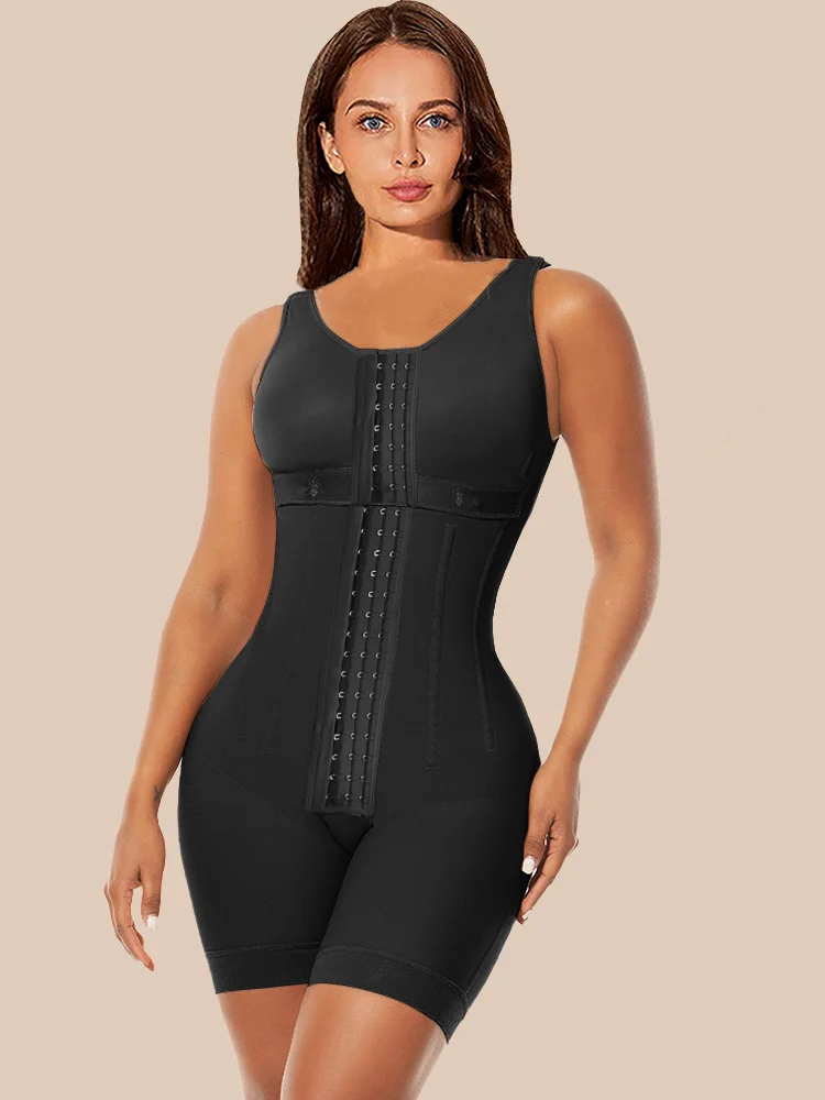 Women's Chest-Packed Body Shaper Postpartum Fajas Colombianas   Shapewear For Postpartum Recovery