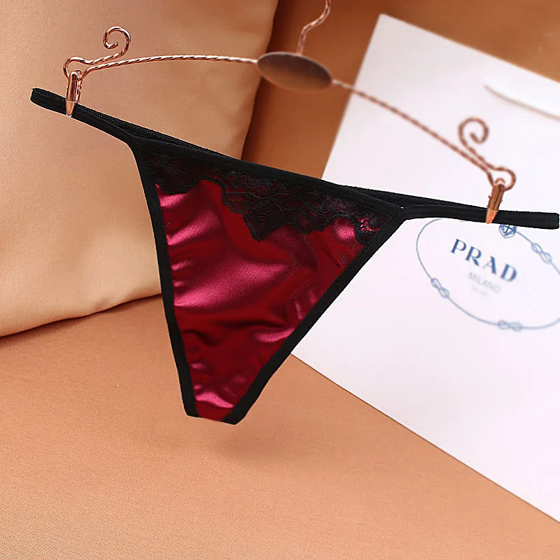 

New Sexy Underwear Women Lingerie Femme Panties Thong G-string Lace Low Waist T Back Panty Breathabl Comfortable Underpants