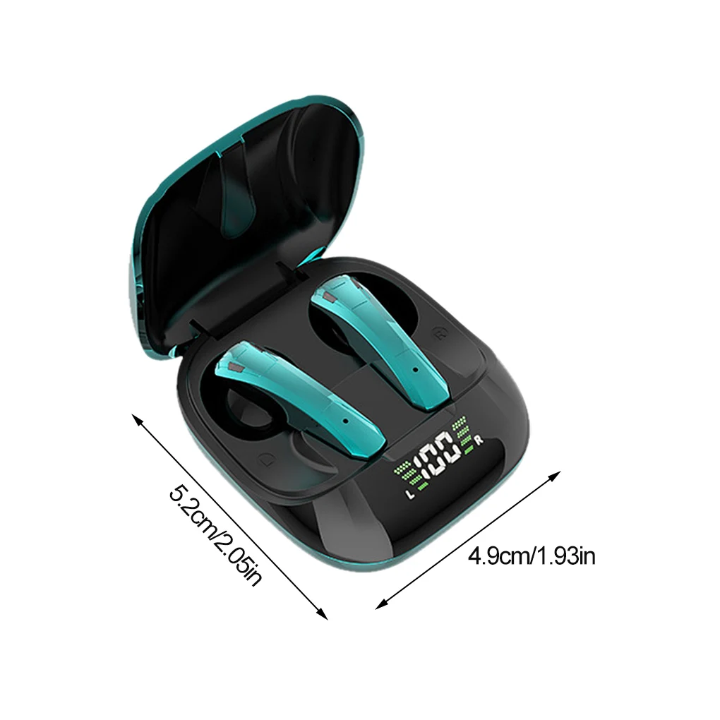 

TWS беспроводные Bluetooth-совместимые V5.0 спортивные наушники IPX5 водонепроницаемые наушники без рук с цифровым дисплеем