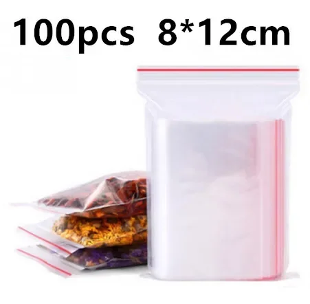 

Прозрачные пакеты zip lock Leotrusting 50 микрон 100 шт.