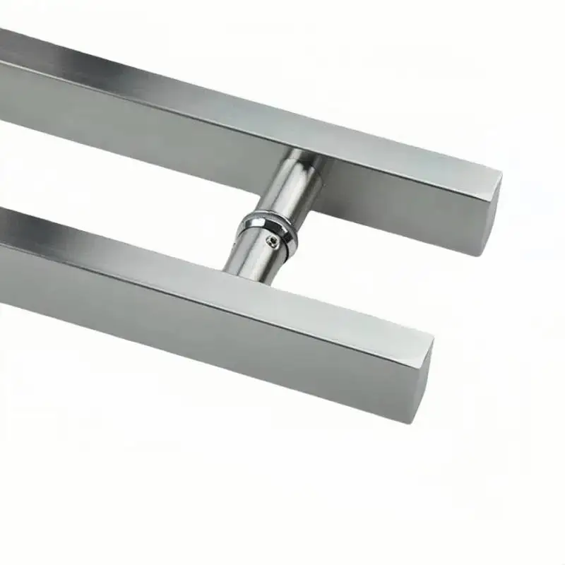 Kensharp Современные квадратные ручки H Тип Назад к задней ручке Основная дверная