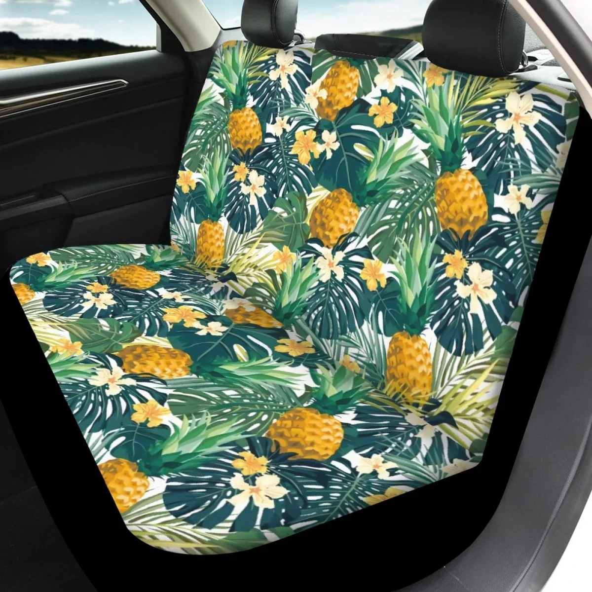 Чехлы для автомобильных аксессуаров. Стильные чехлы с тропическими фруктами и