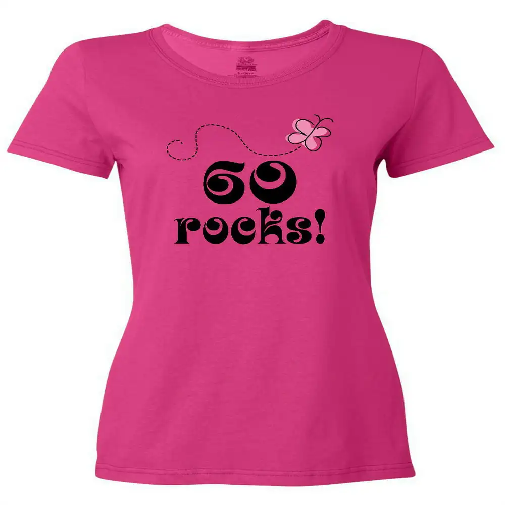 

60th Birthday 60 Rocks Gift Women`s T-Shirt