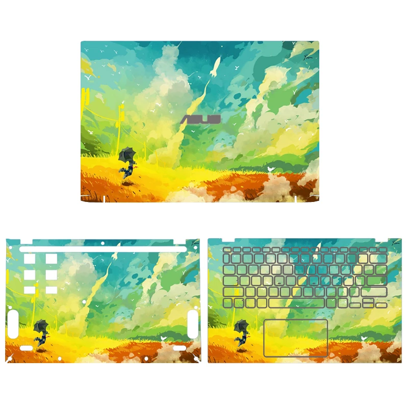 Виниловые наклейки для ASUS Vivobook 14S 2020 X412F R424F A412F ноутбука VIVOBOOK V4000F V4000D Skin - купить по