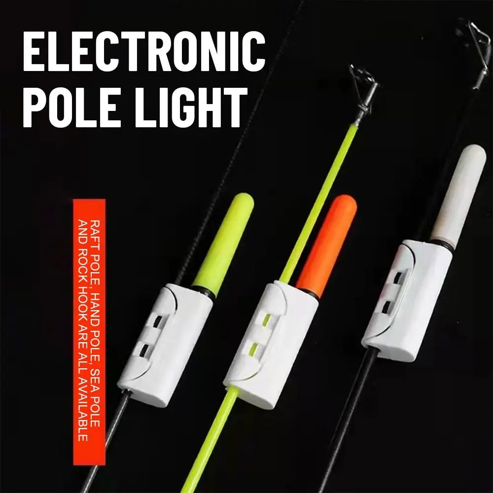 

Red/Green/Blasting flash Float 425 Battery Dark Bite Alarm Glow Stick Fishing Rod Tip Lightstick Fluorescent Light