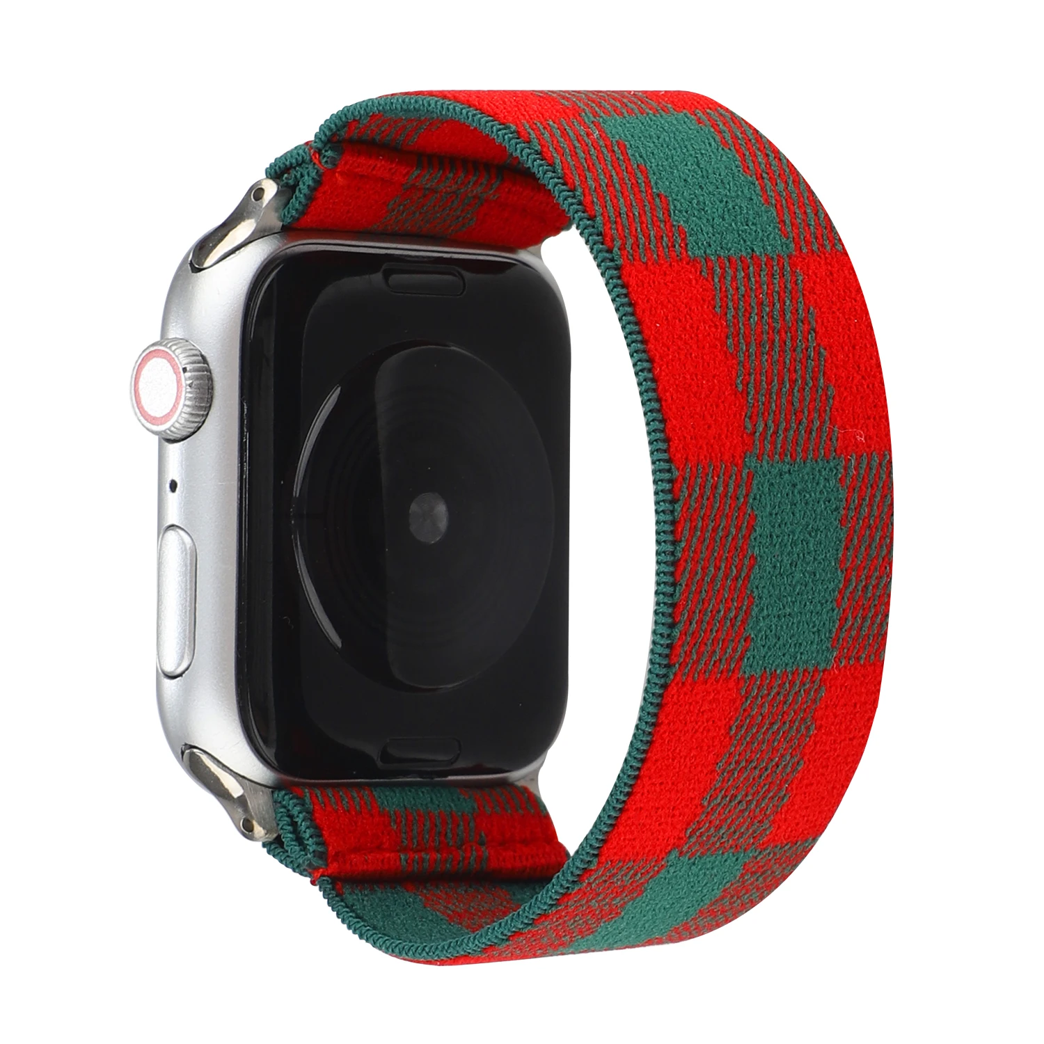 Ремешок эластичный для apple watch Band 44 мм 40 38/42 спортивный браслет iWatch SE7 6 5 4 3 2 1 41 45