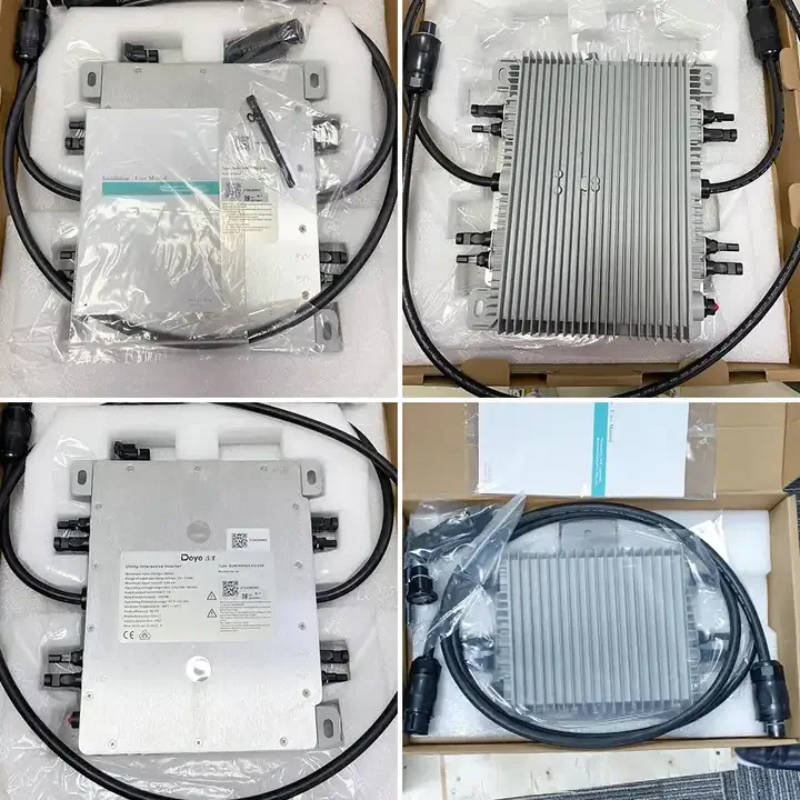 Оптовая цена Hoymiles Deye Sun800G3-Eu-230 Микроинвертор 600 Вт 1200 800 Инвертор Plug and Play