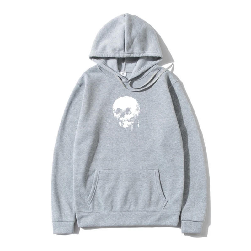 

2022 New Summer Men Outerwear All Is Vanity Halloween Life Death and Existence Outerwear Cotton Hoody
