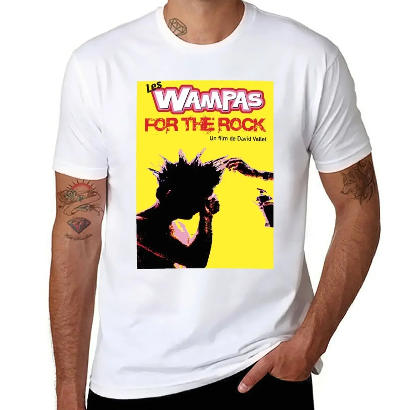 Фото Постер WAMPAS для рок футболка Топы летние топы винтажная одежда мужская одежда №1