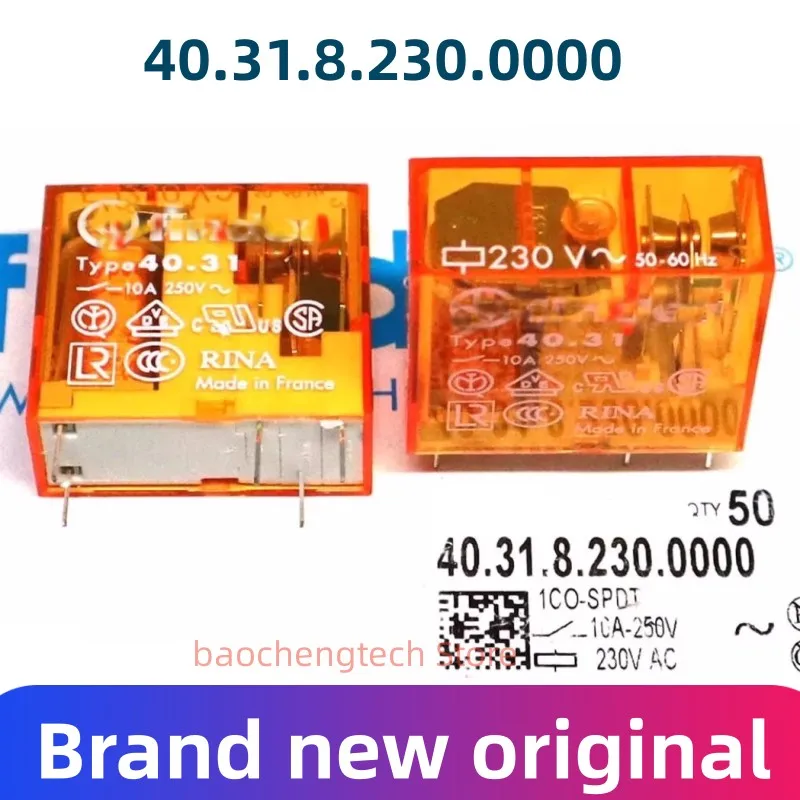 

New original 40.31.8.230.0000 miniature circuit board relay Type 40.31 230VAC relay10A250V