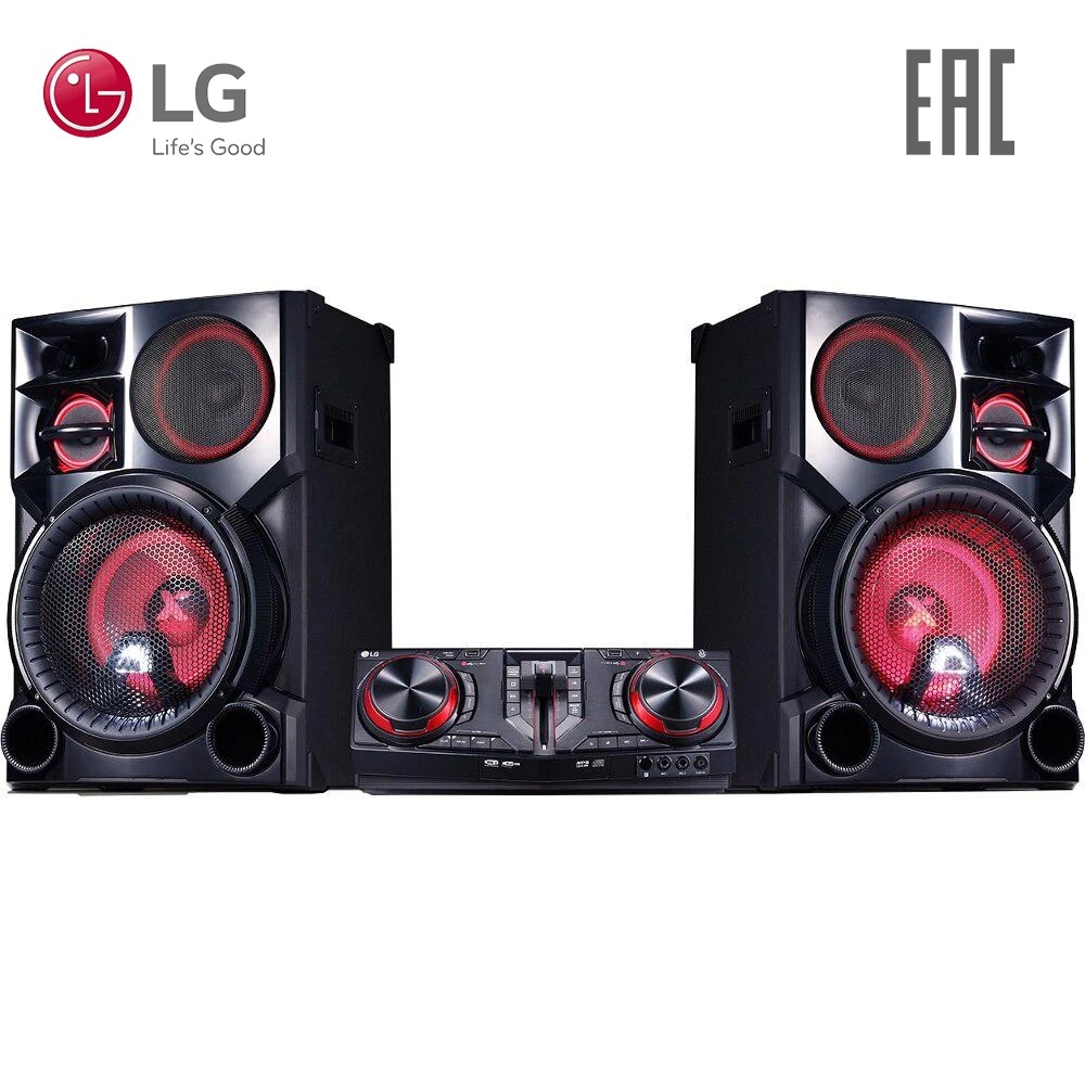 Аудиосистема LG с диджейскими функциями и караоке XBOOM CJ98 + NJ98 | Электроника