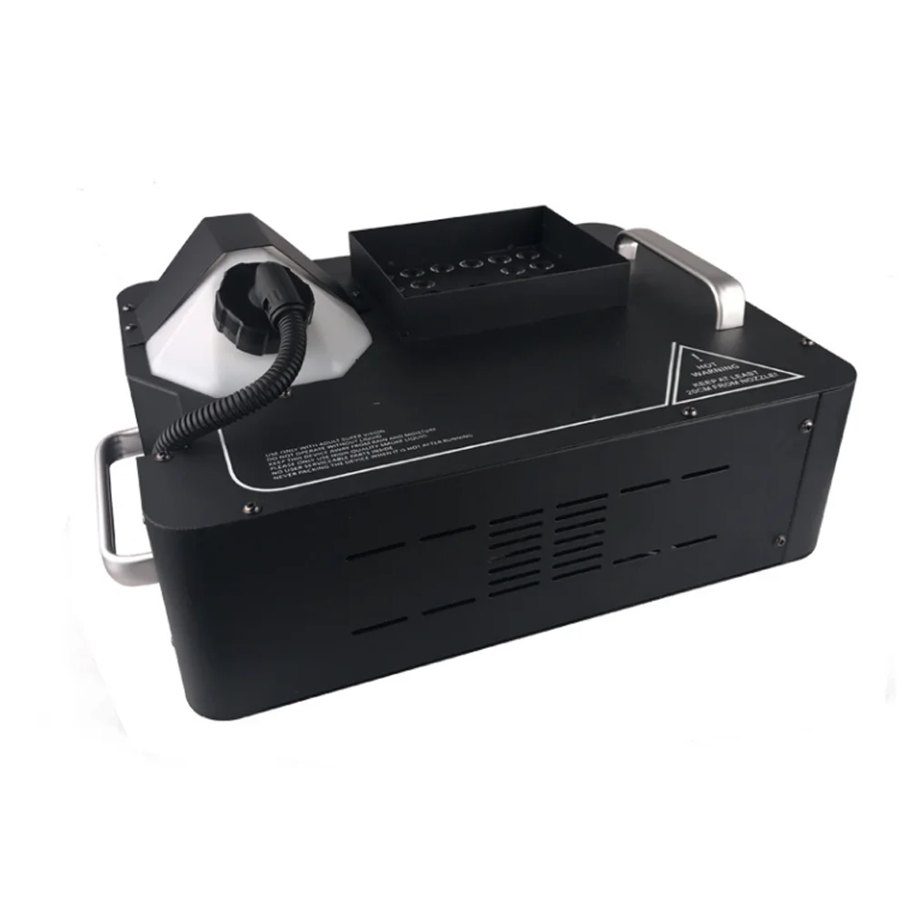 

Professional Stage Lighting DMX512 Control 1500W Up Fog Machine With 24*3W RGB Leds For DJ Party Stage And Wedding Smoke Fog