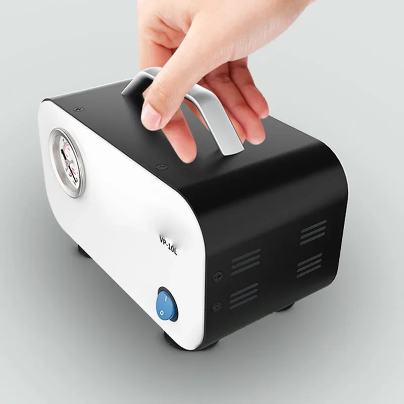 Безмасляный мембранный вакуумный насос воздушный регулируемый положительный