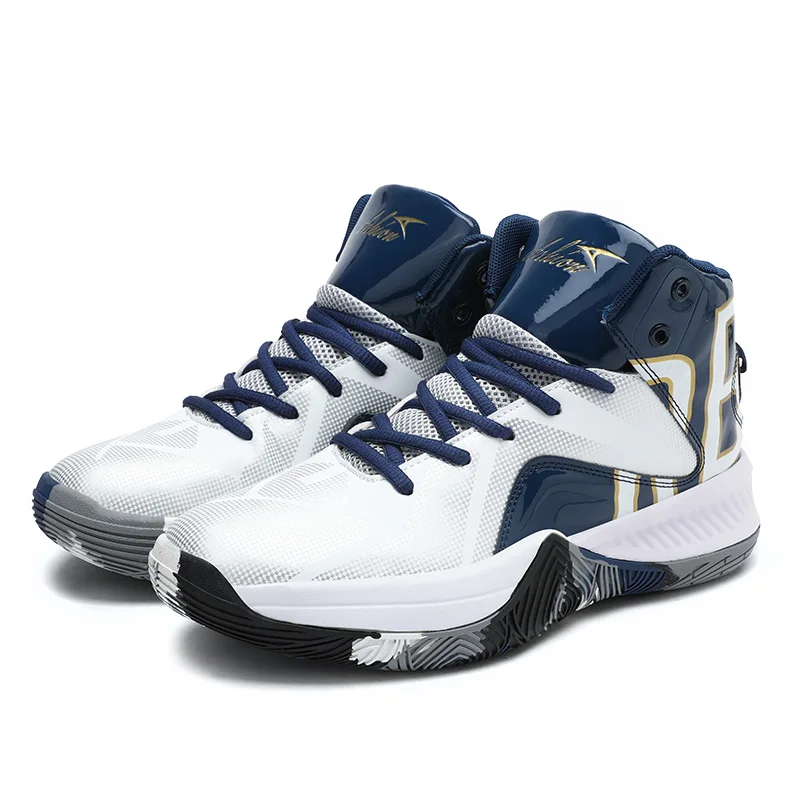 Zhangxiaoge  Top leather basketball shock absorption and ventilation shoes