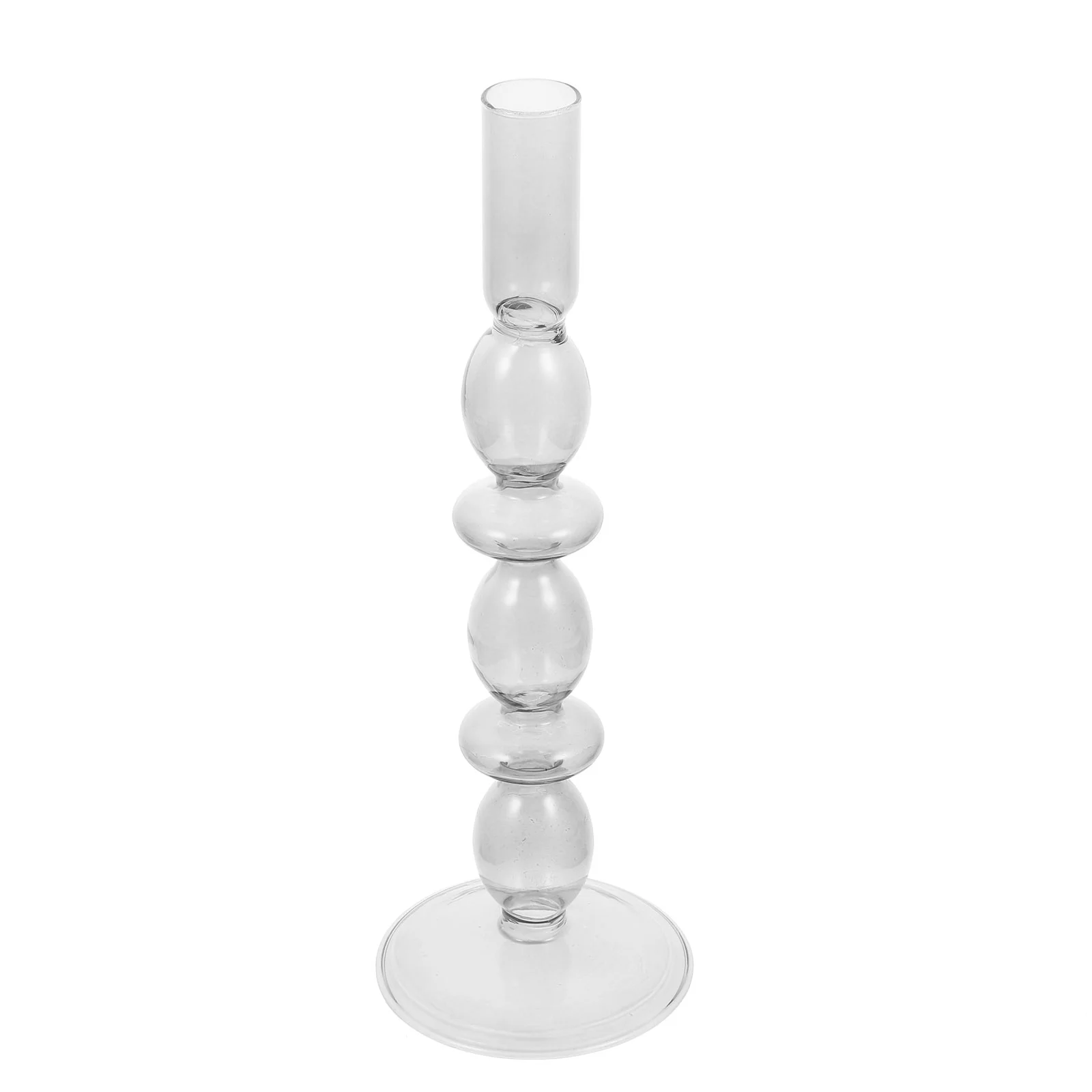 

Holder Holders Candlestick Pillar Clear Western Stand Decor Kitchen Tealight Candlesticks Taper Crystal Decorative Stick Tall