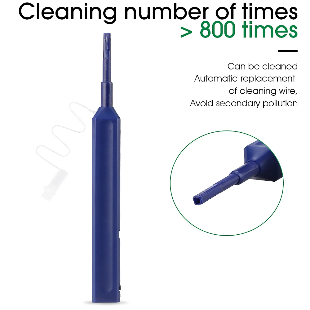 Pen type fiber Optic cleaner 2.5mm One-Click fiber optic adapter cleaner fiber optic connector cleaner FC SC ST Fiber Cleaner