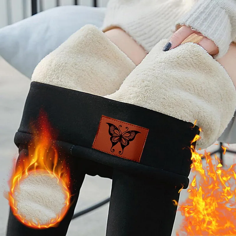 

Зимние женские бархатные теплые плотные облегающие теплые леггинсы однотонные леггинсы Удобные Теплые эластичные леггинсы