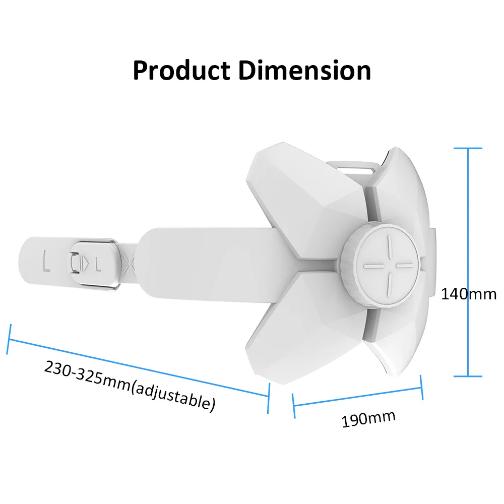Upgrade Elite Strap For Oculus Quest 2 VR Headset Adjustable Comfortable Soft Halo Strap For Meta Oculus Quest 2 Accessories