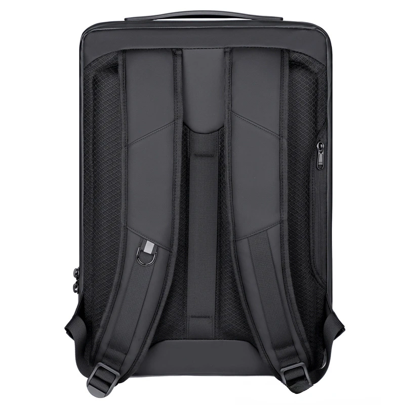 SPIDOR 2022 New Hard Shell Backpack Large Capacity ABS Laptop Bag USB Men's Backpack