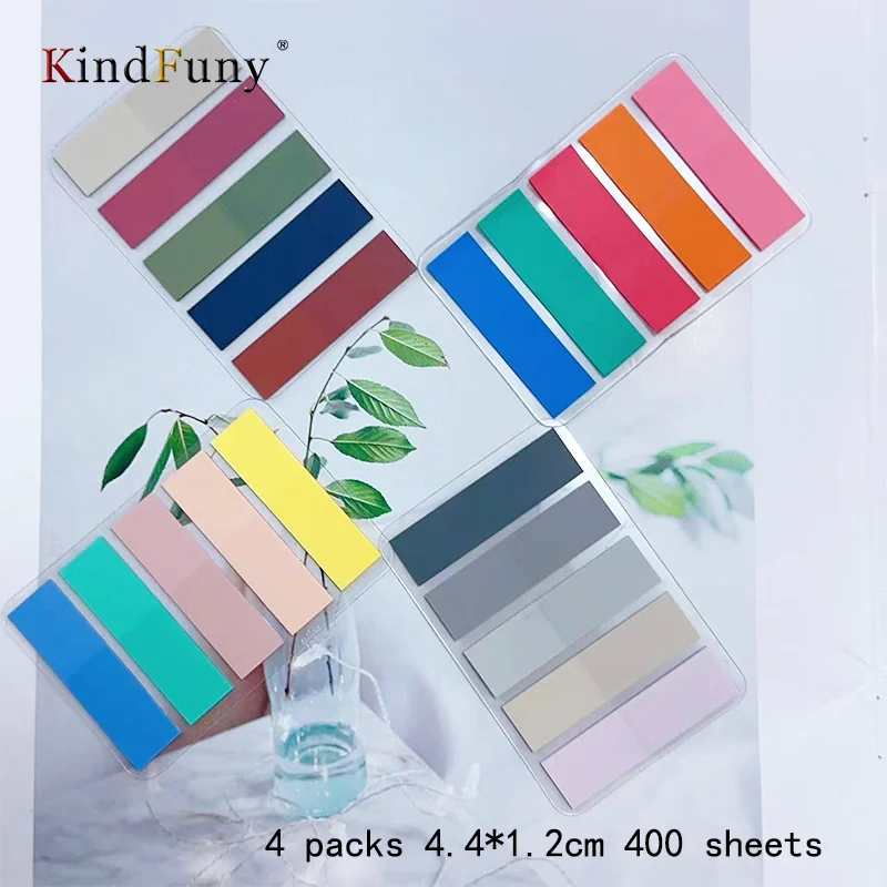 

KindFuny цветной самоклеящийся блокнот для заметок 4 шт