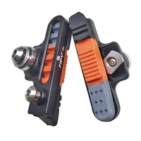 1 pair brake pad road bike light vehicle performance triple repeat c clip c brake caliper v54 aluminum rim brake pad 55x44x20mm