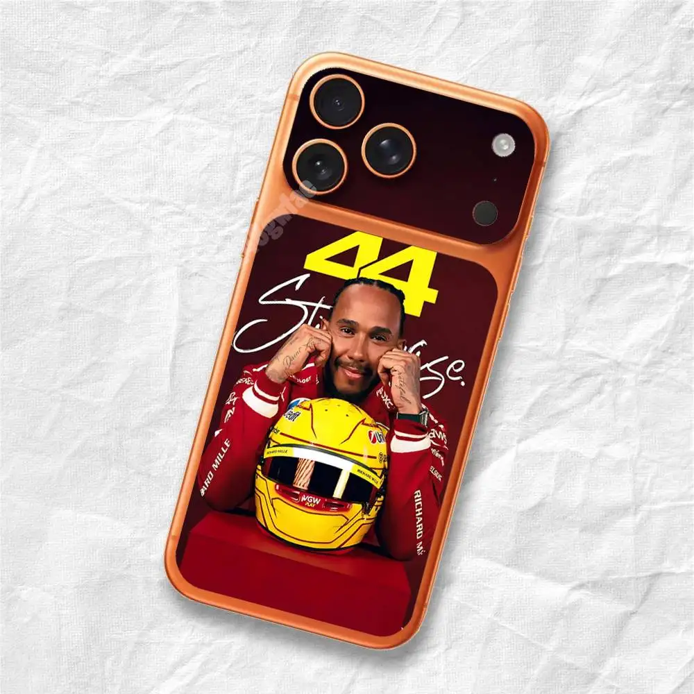 Фото LH44 L-Lewis Hamilton-S Съемная УФ-пленка для iPhone 17 Pro 17 ProMax HD-наклейка на заднюю панель №2