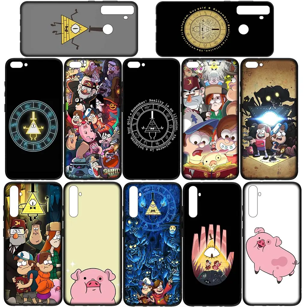 G-Gravitys F-Falls Pig Funda мягкий чехол для Samsung Galaxy S24 S23 Fe Ultra Plus A05 A55 A35 A24 A25 A15 M55 телефона