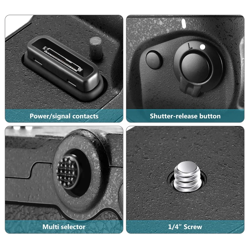 Вертикальный держатель батарейного отсека для зеркальной фотокамеры Nikon D500 с