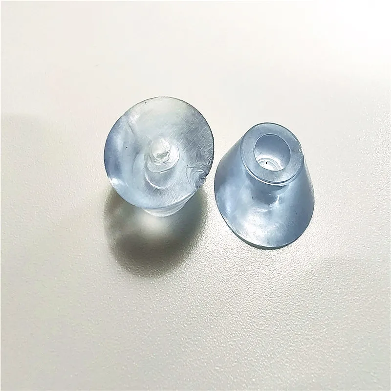 12PCS до 100PCS диаметр 15мм 17мм 19мм 27мм прозрачная круглая резиновая накладка для ножек стола и стула, предотвращающая скольжение.